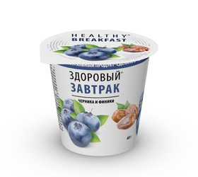 Здоровый завтрак черника и финики 78 г