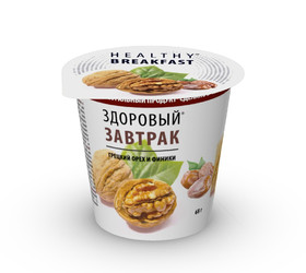 Здоровый завтрак с грецким орехом и финиками 78 г
